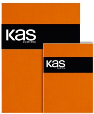 Orange Flat King Sheet