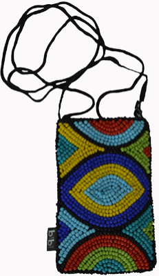 Peacock Beaded Purse