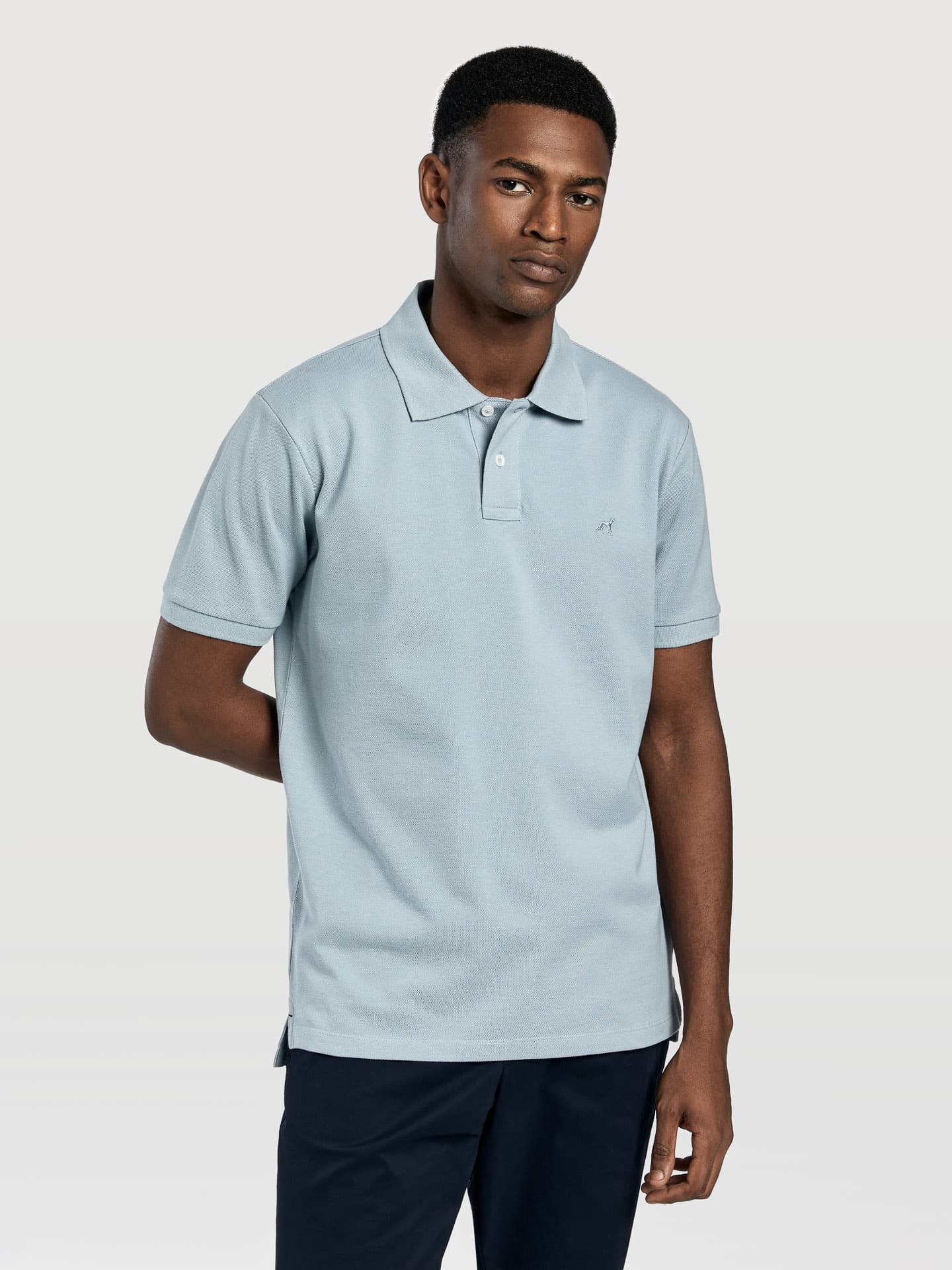 Regular fit piquÃ© polo shirt