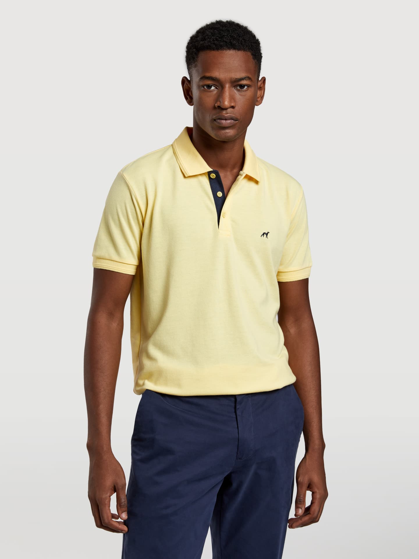 89 edition slim fit basic piquÃ© polo shirt