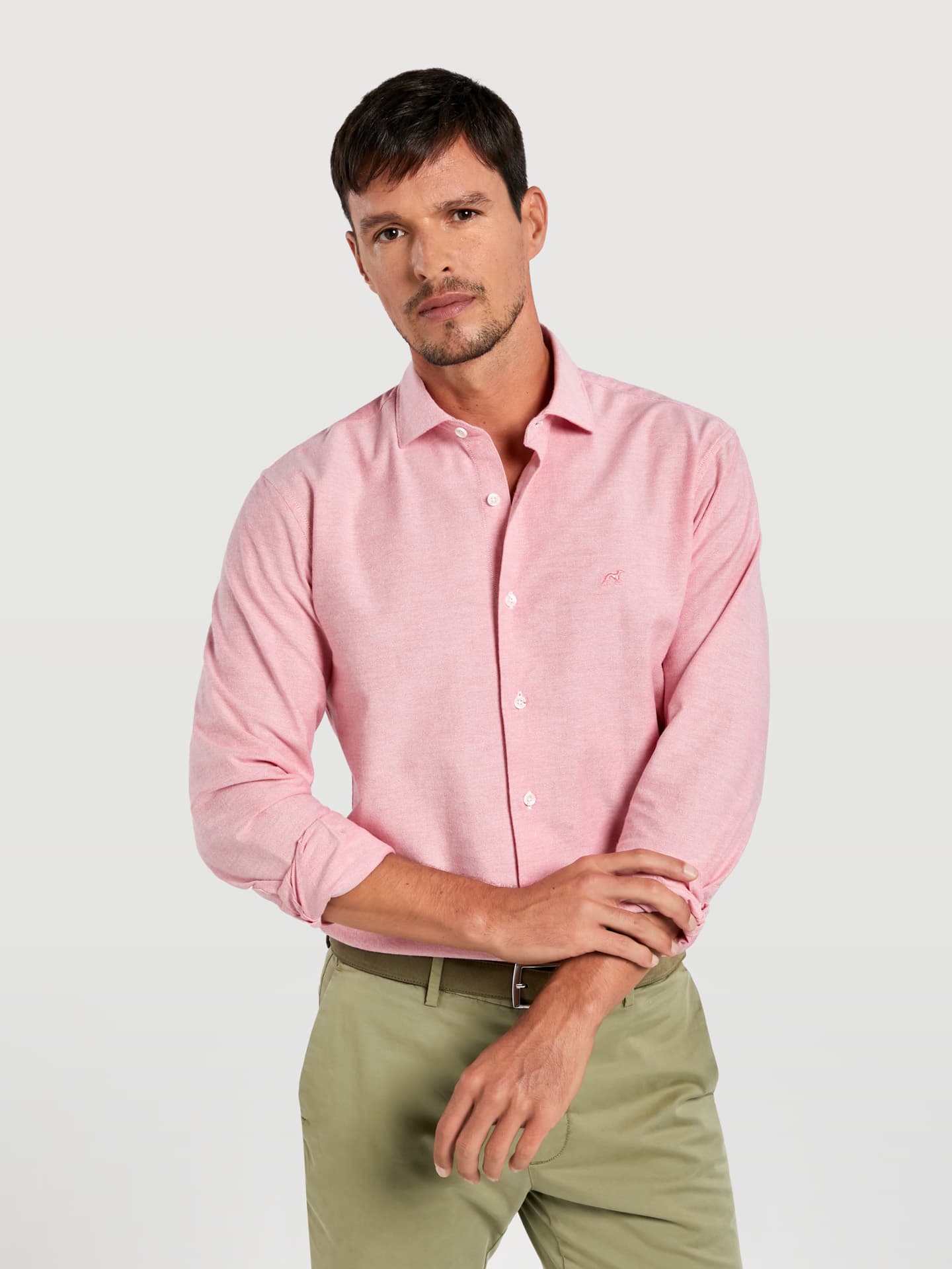 Slim Fit Shirt Sport Man