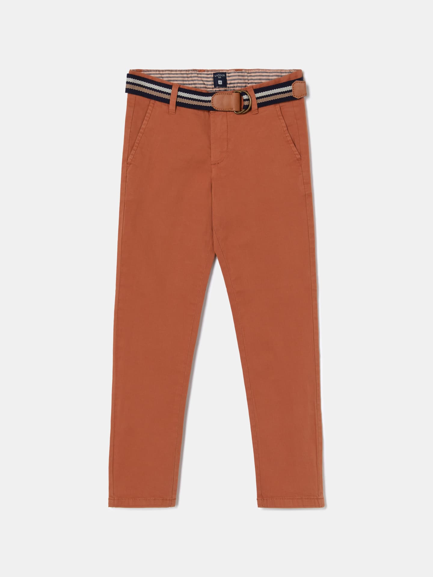 Basic Chino Trousers with Belt