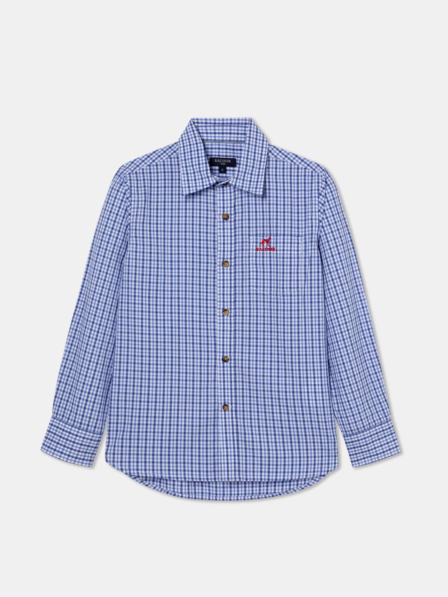 Casual Checked Poplin Shirt