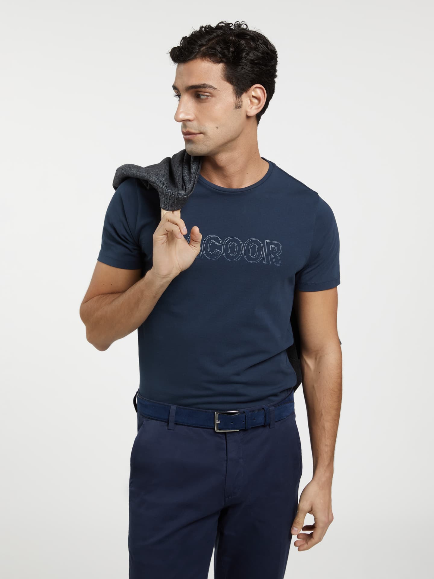 Garment Dye T-shirt with Branding