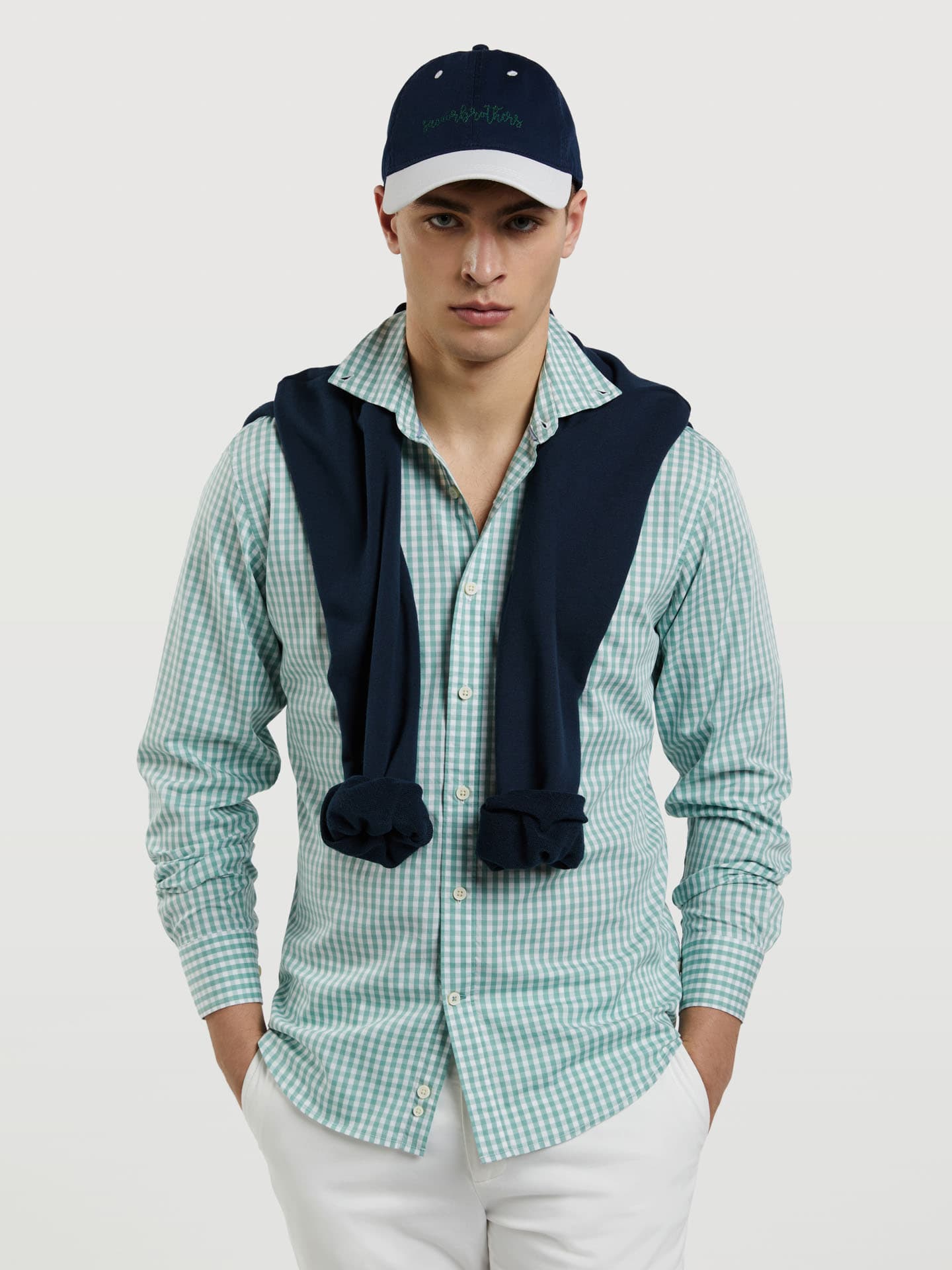 Respekt slim fit striped shirt