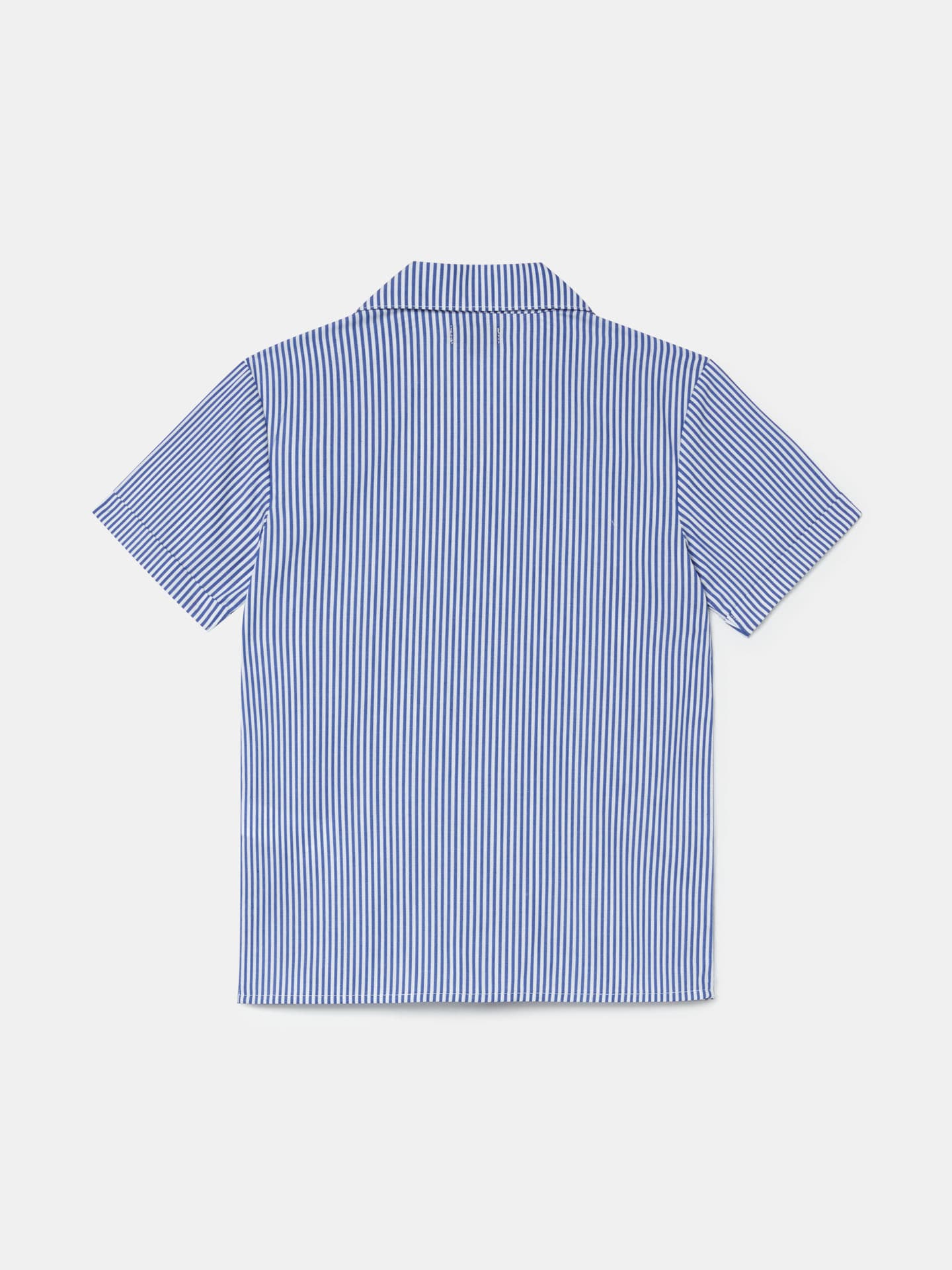 Striped Cuban Collar shirt