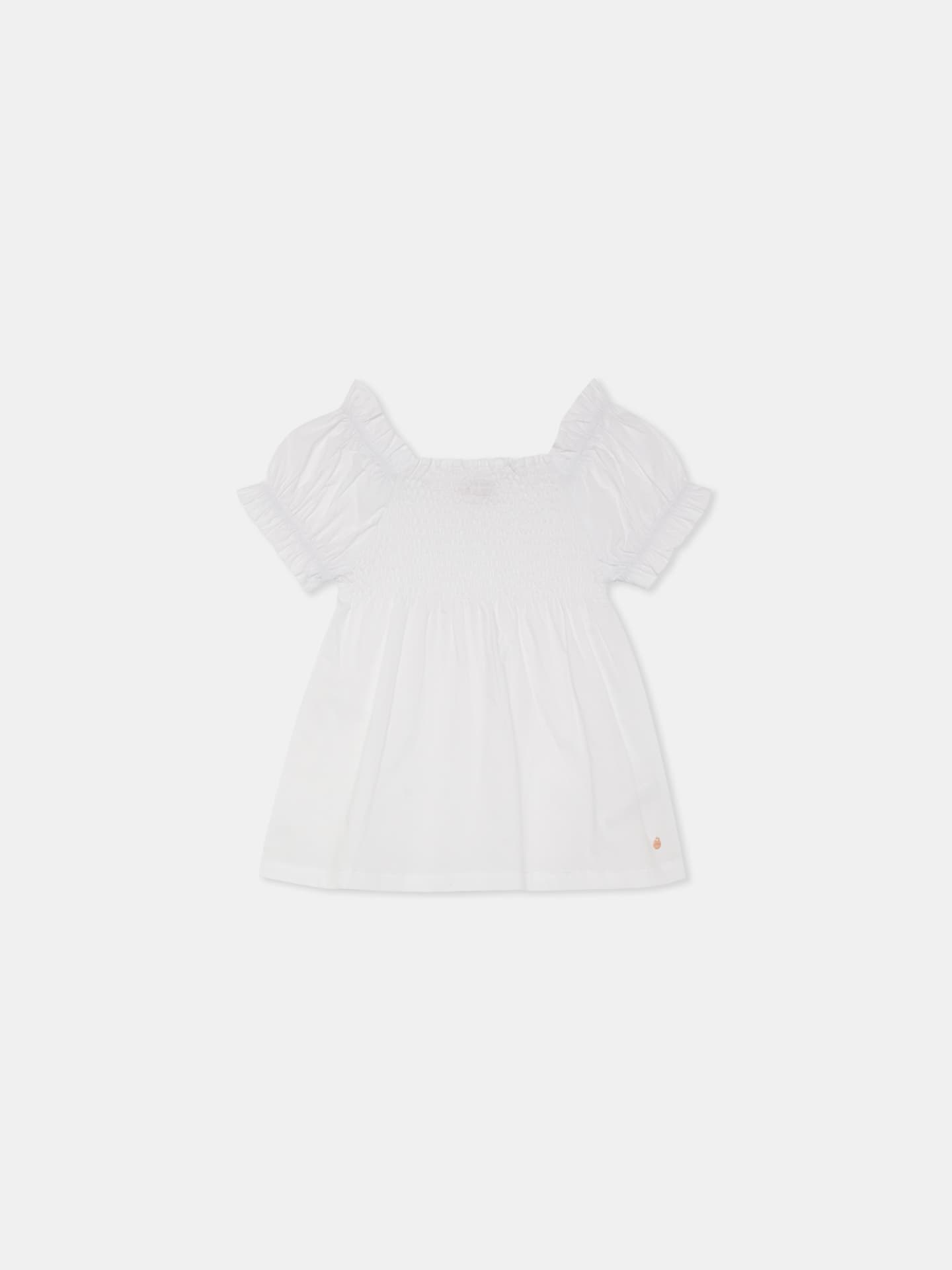 Smock Embroidery Blouse