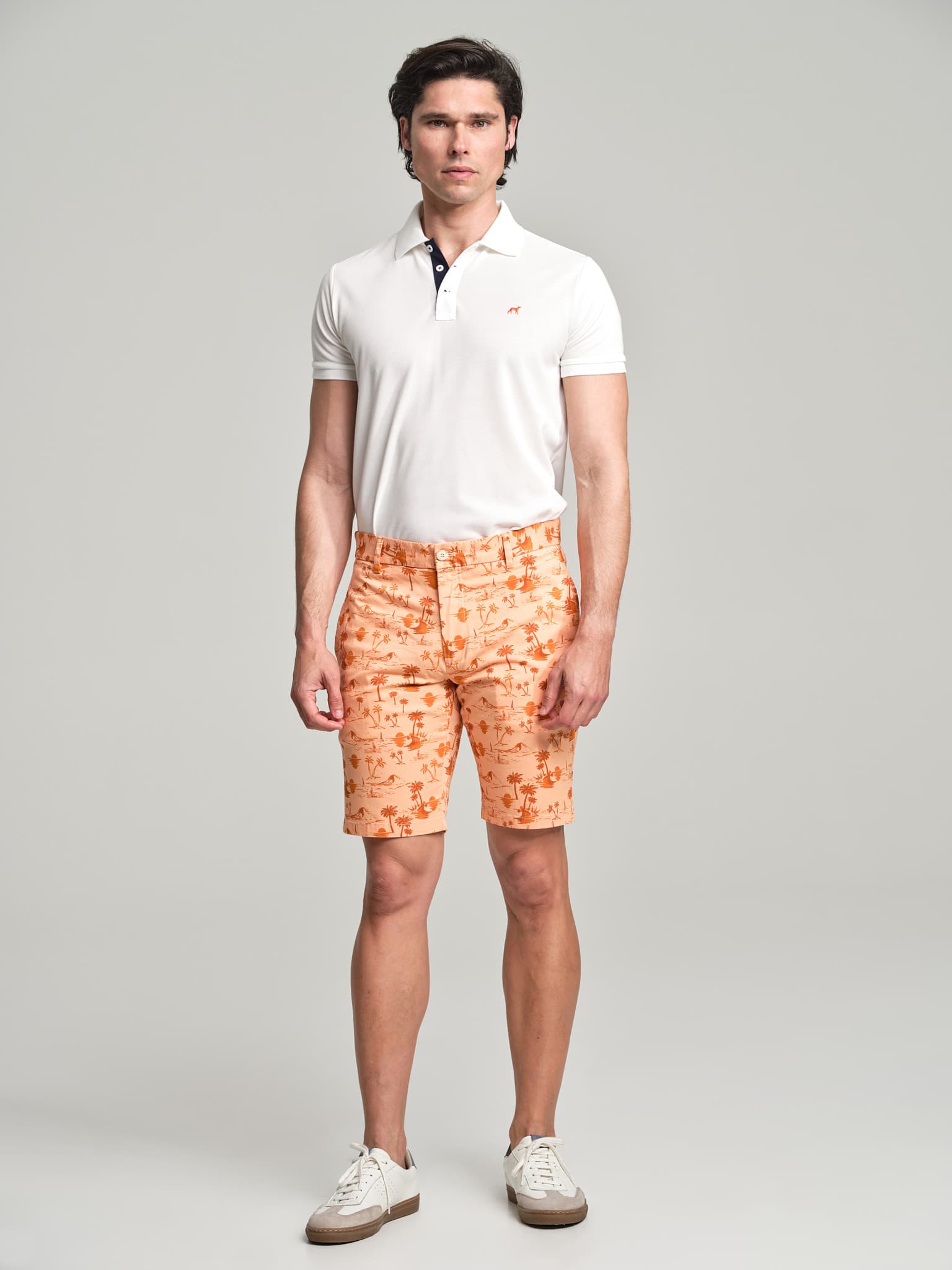 Tropical Pop bermuda shorts