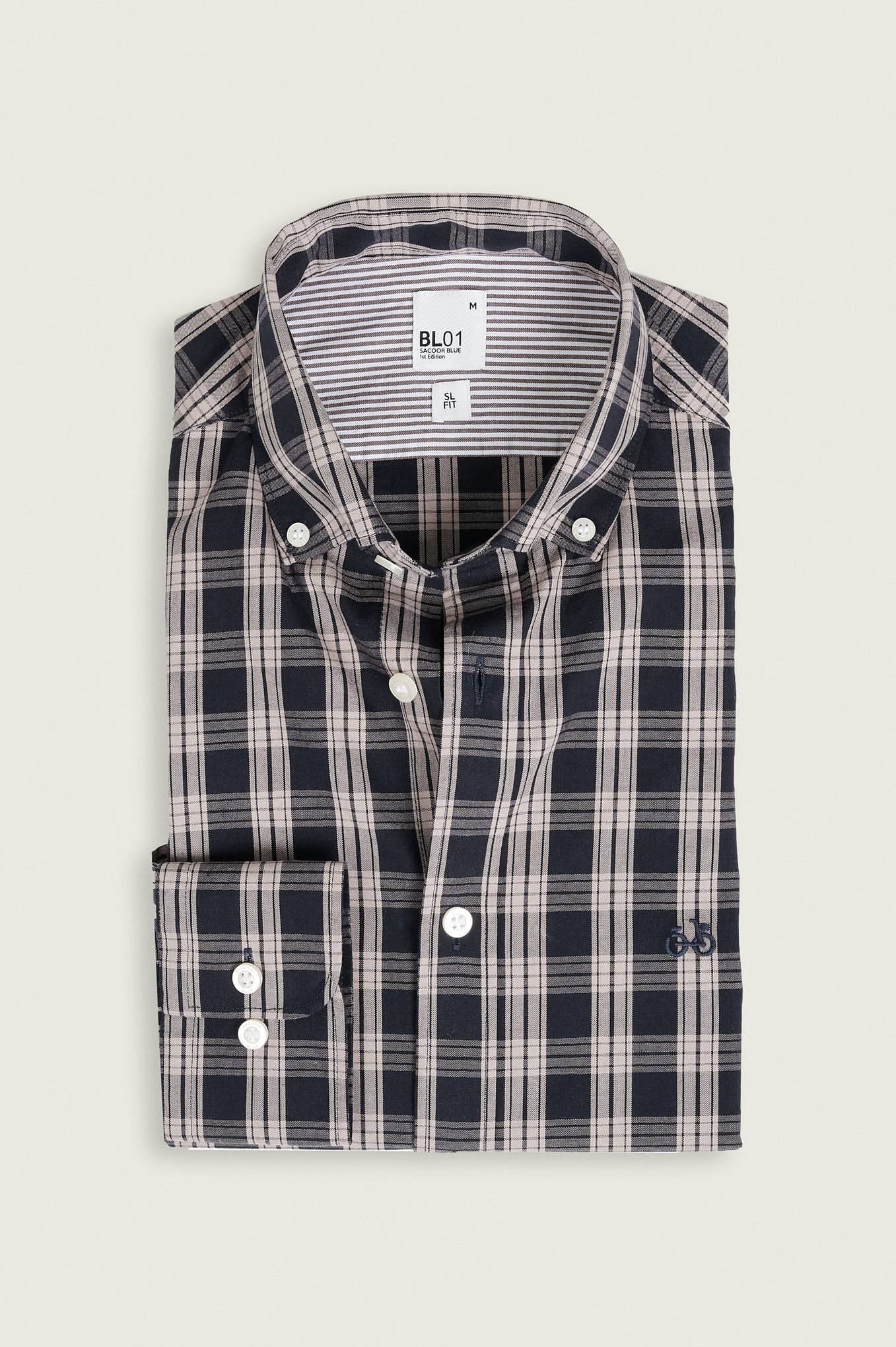 Men's Button Down Slim Shirt