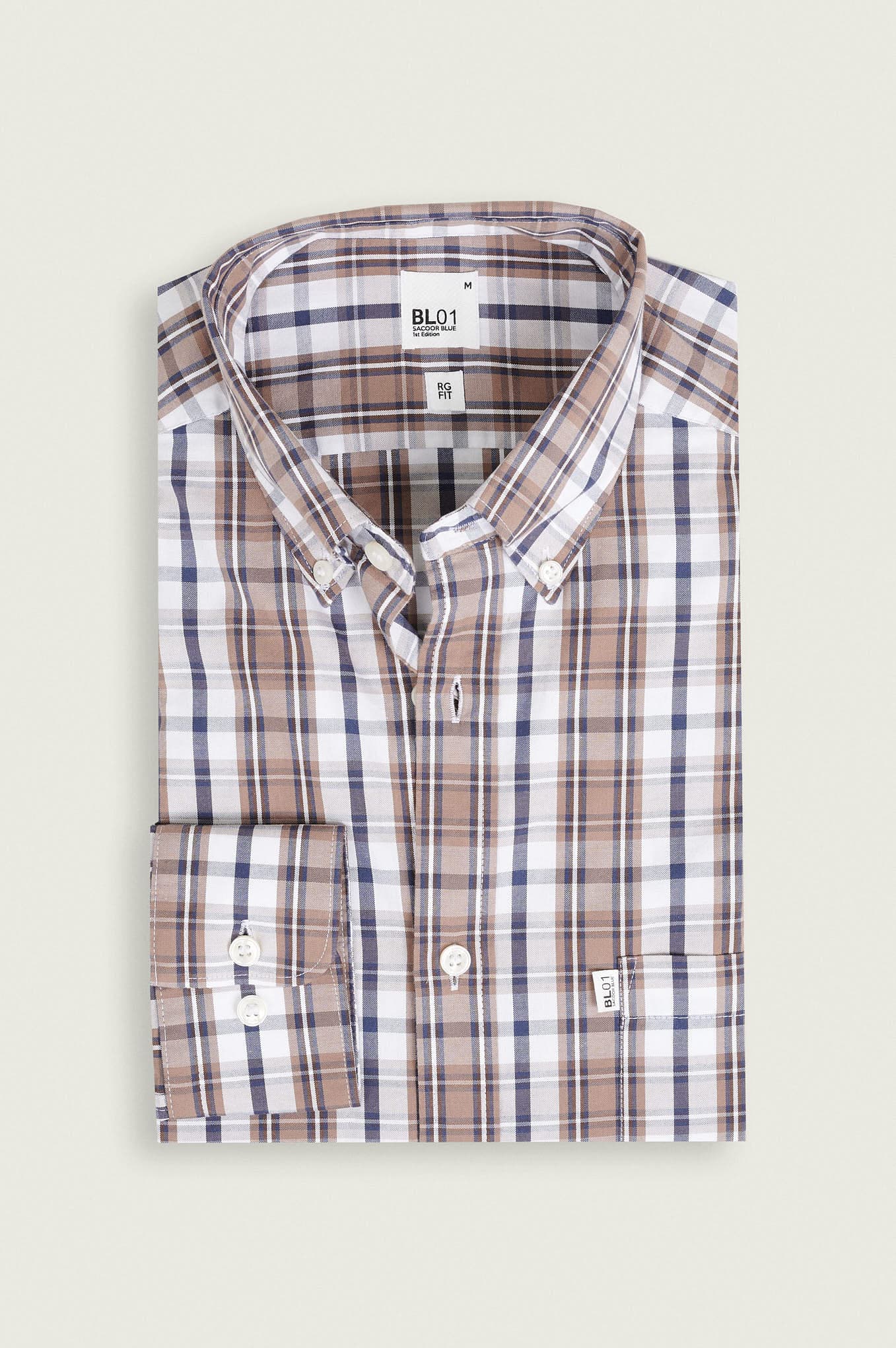 Men's Button Down Regular Shirt