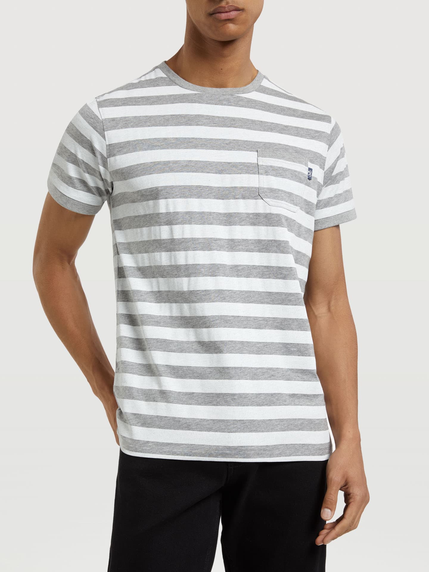Man's T-shirt with stripes