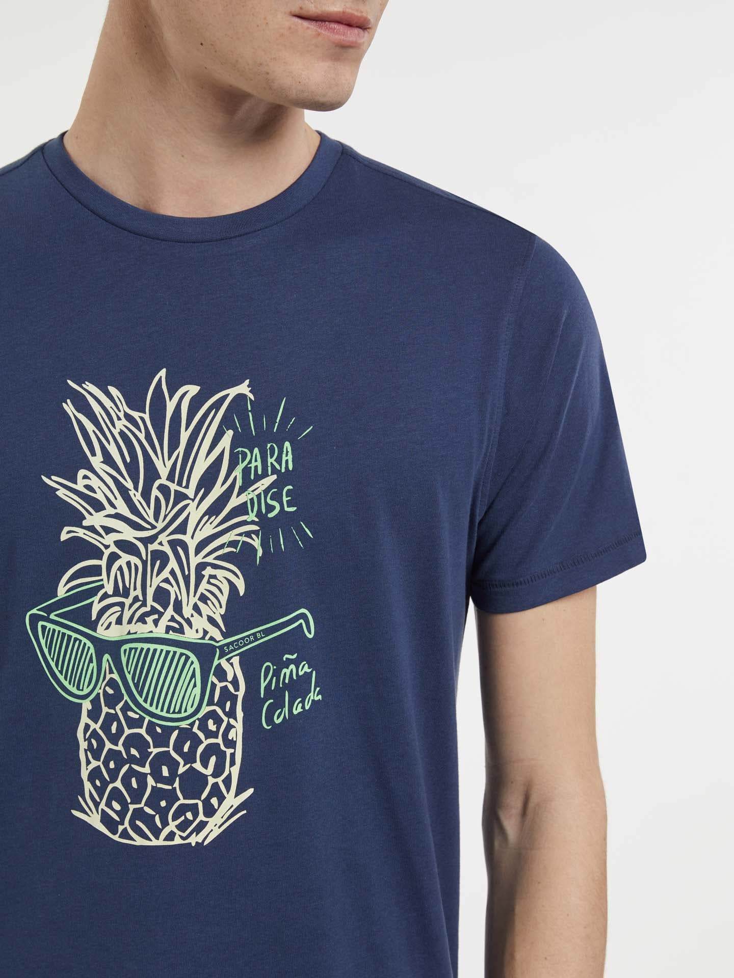 Man's T-shirt Cool Pineapple