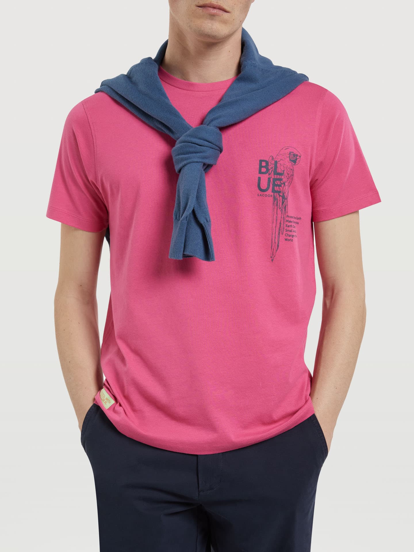 Man's T-shirt Special Edition Parrot Bird