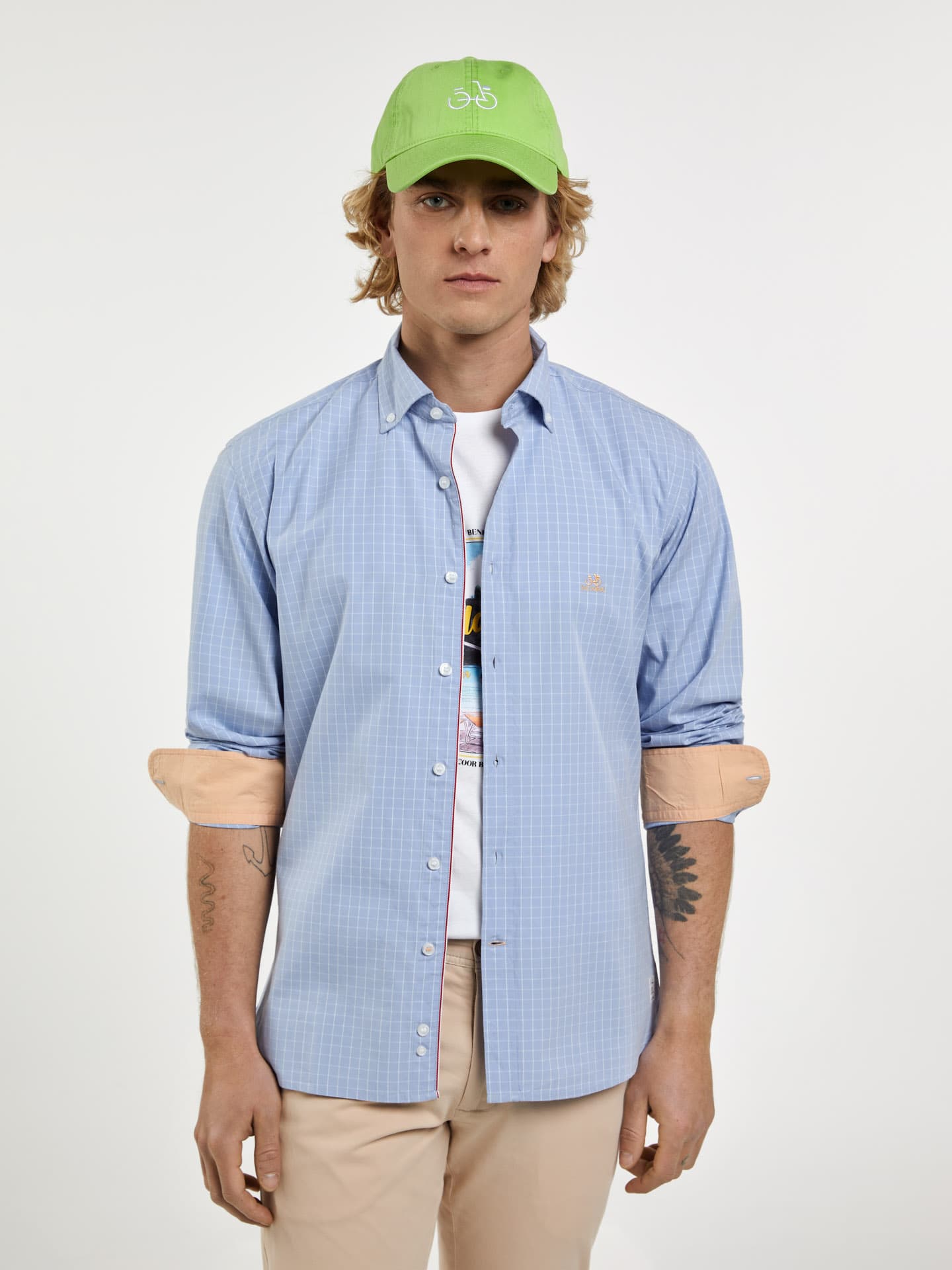 MenÂ´s Checks Sport Shirt
