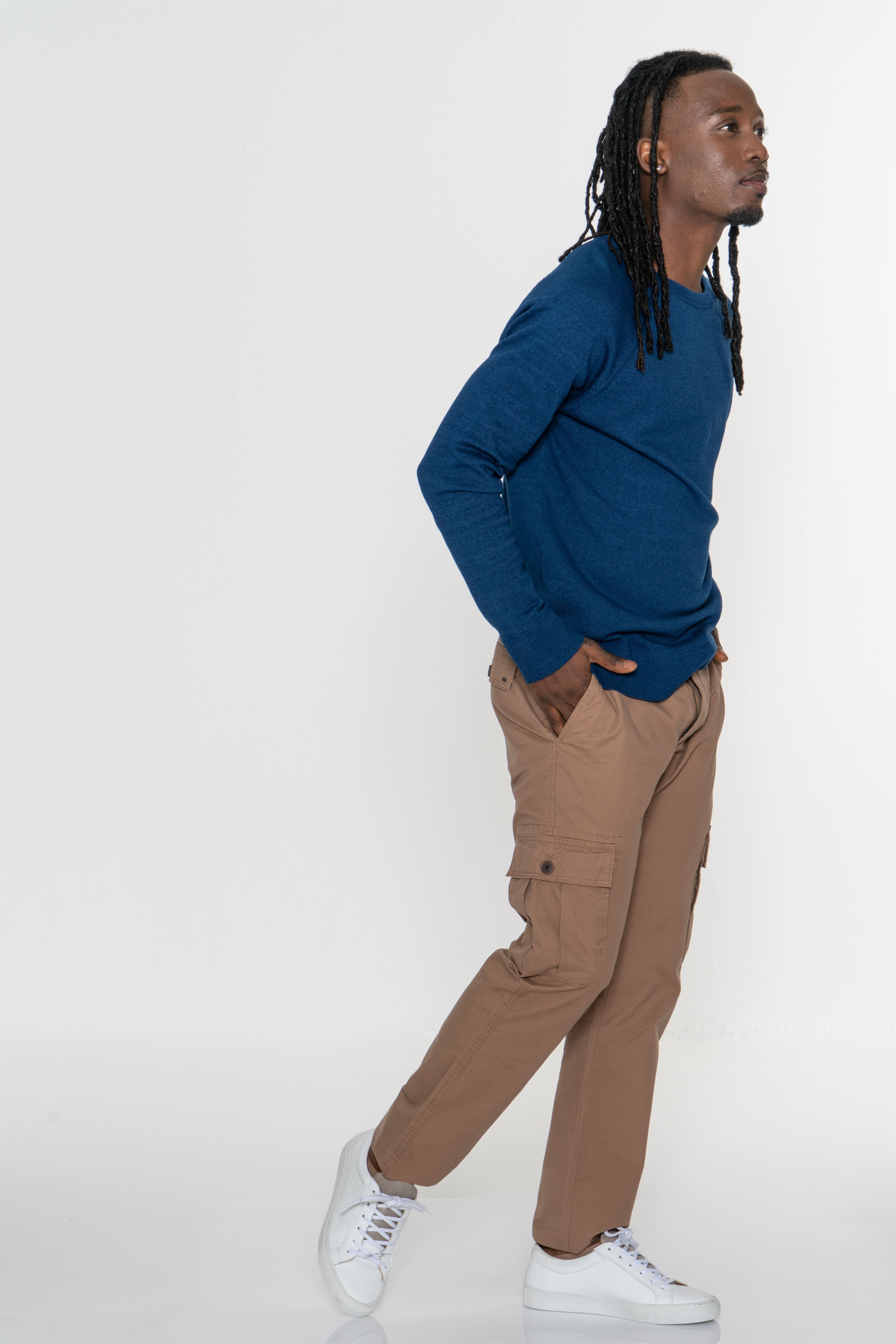 Indigo sweater Slim-fit