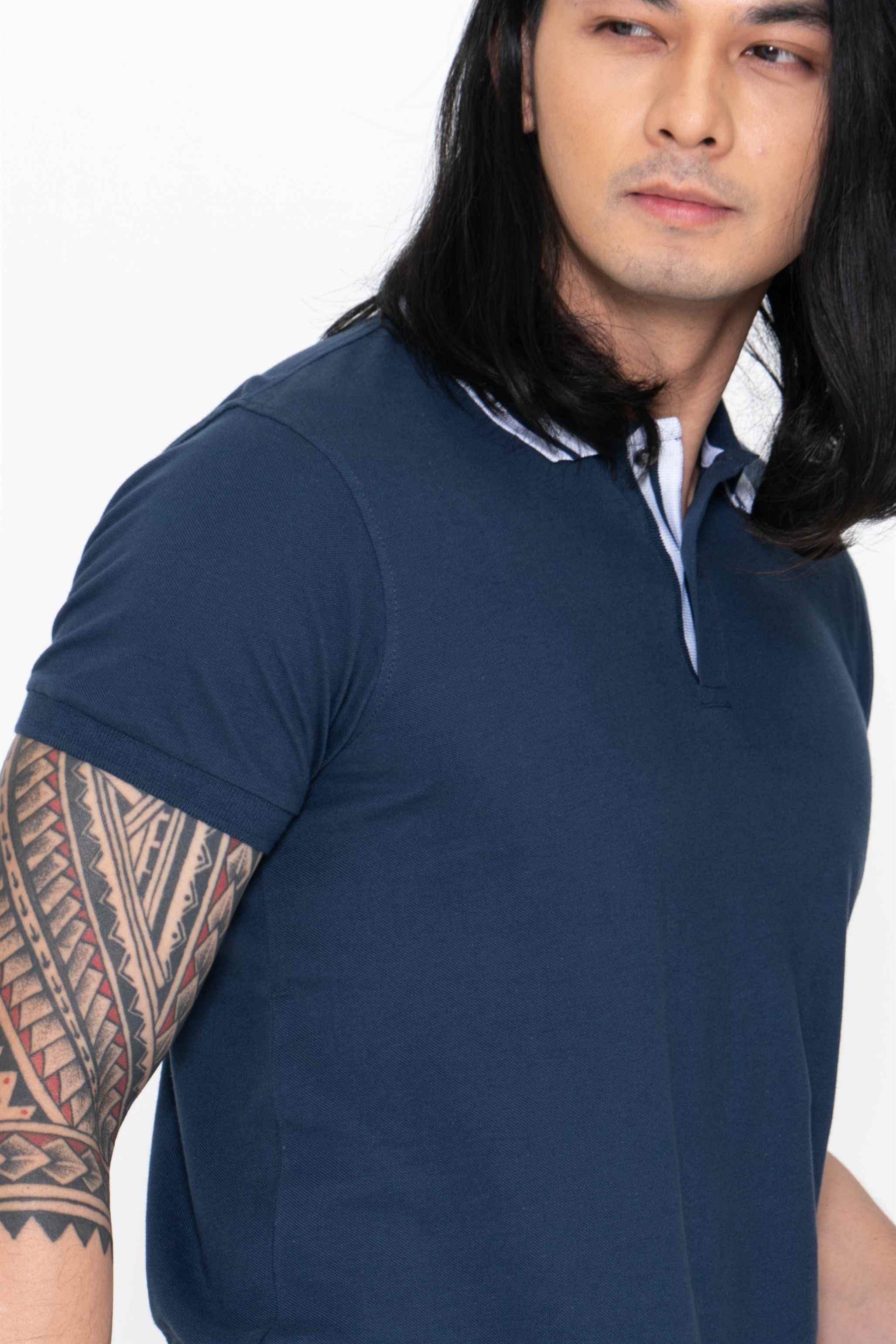 Detail polo Slim-fit