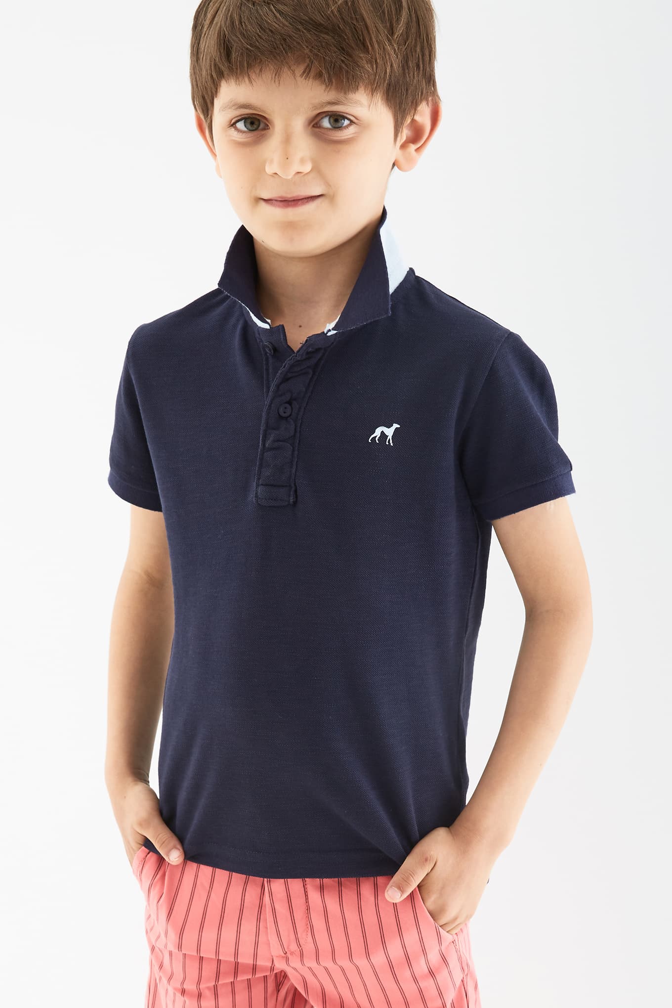 Boys' Basic Piquet Polo