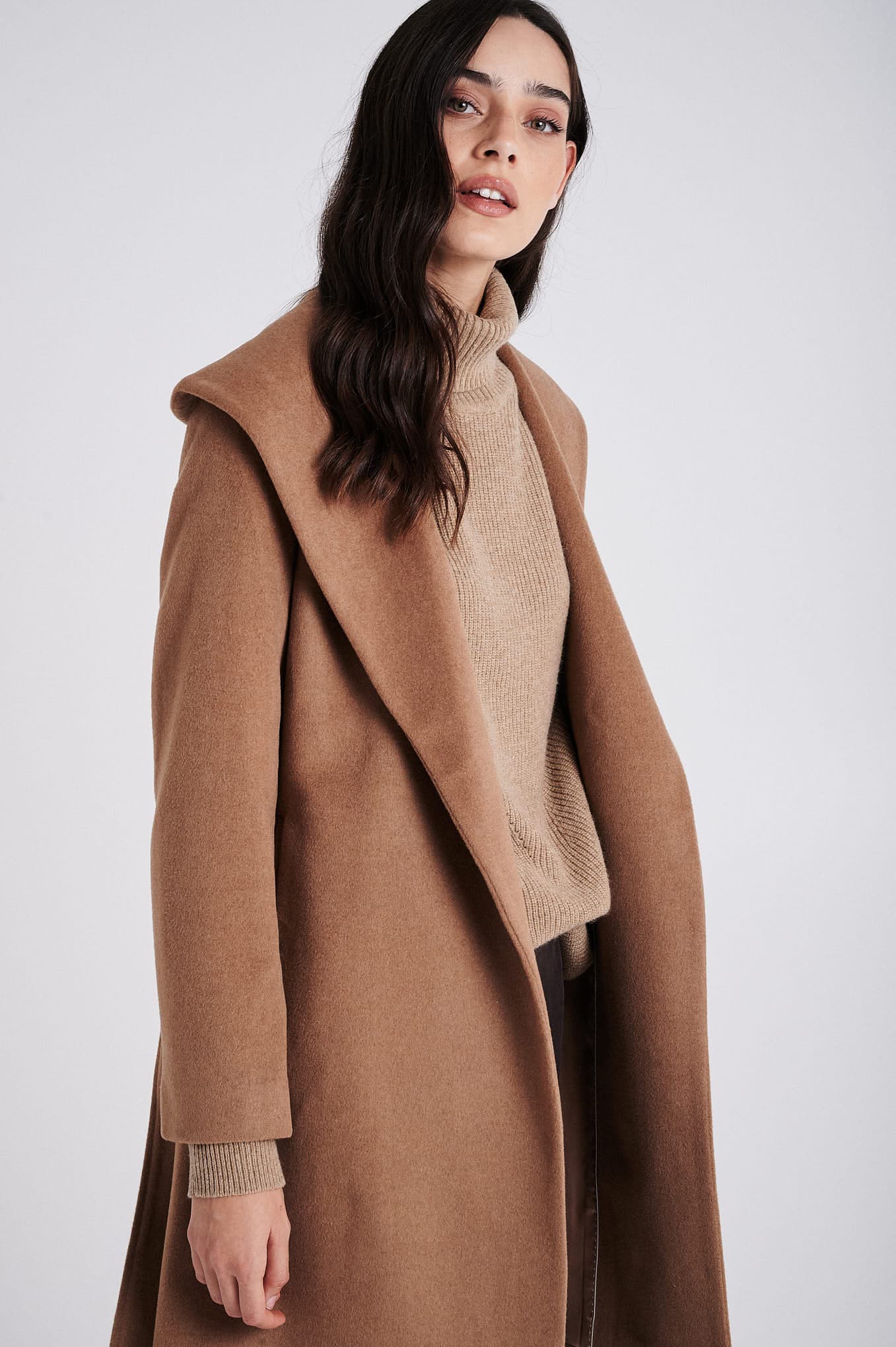 Shawl collar Coat