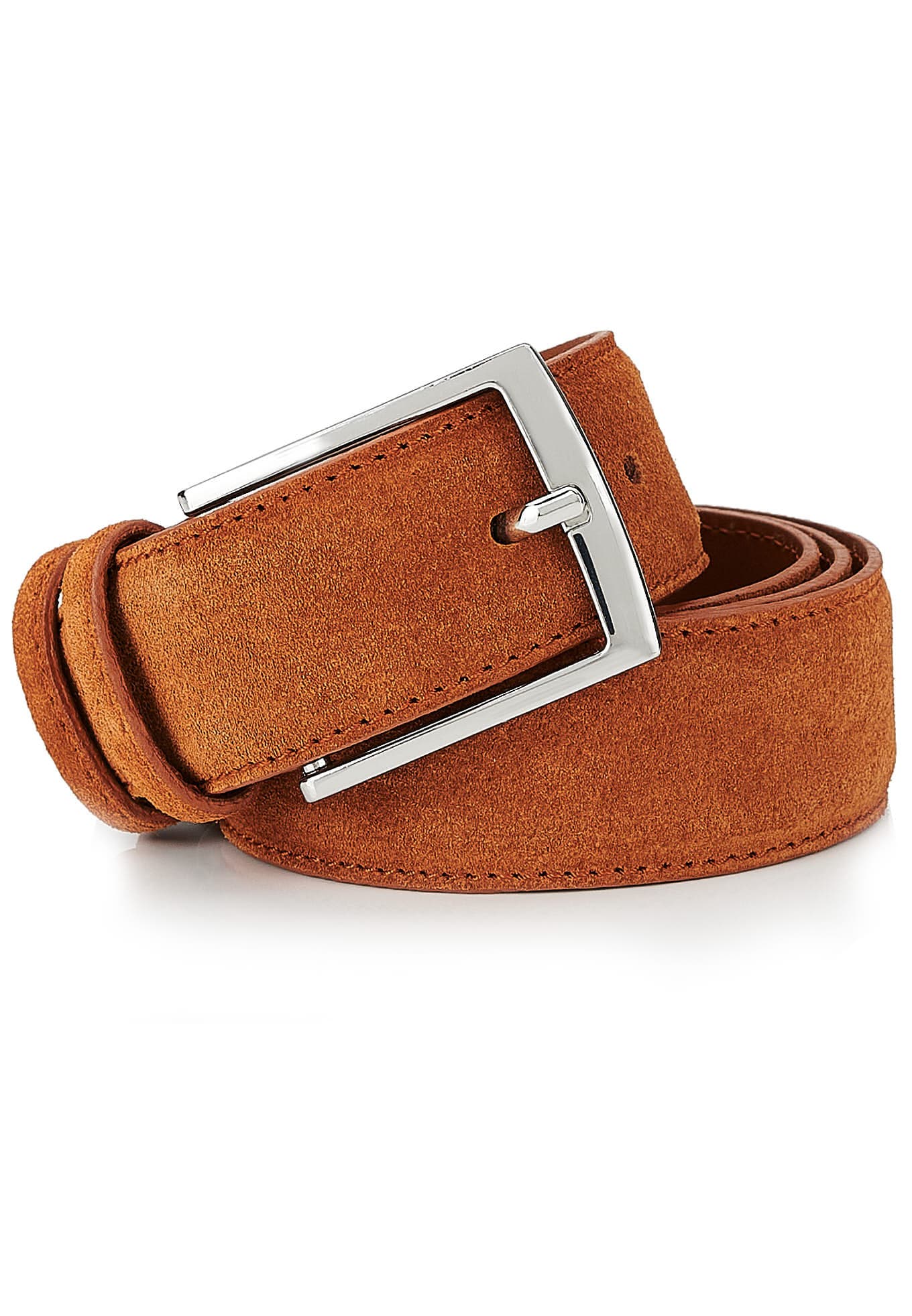 Suede belt
