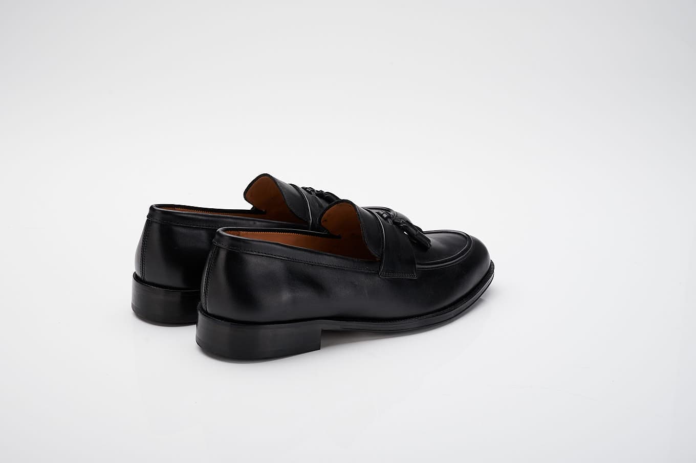 Tassel Loafer shoes in leather