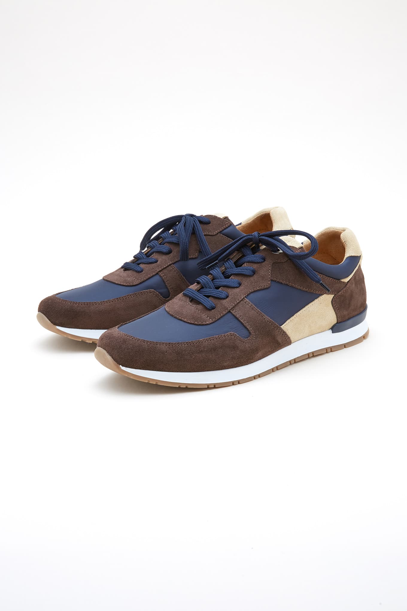Men's Combined Suede Trainers