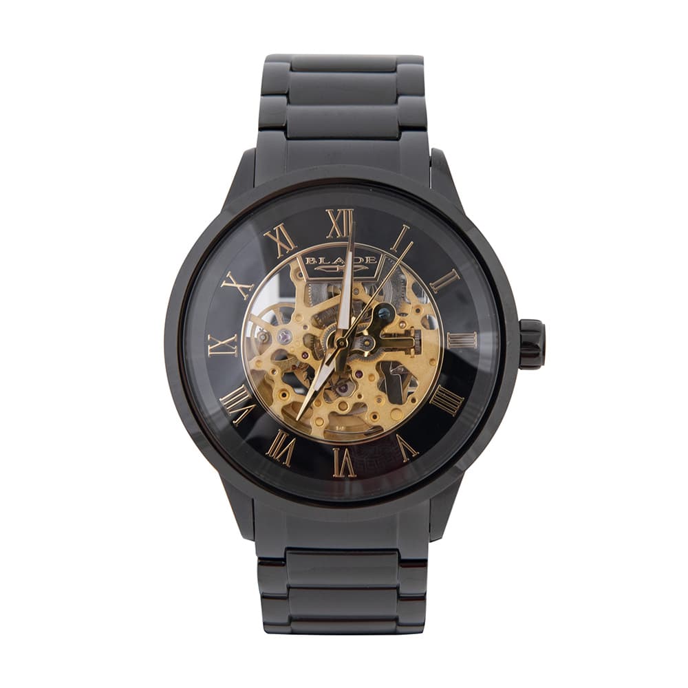 BLADE Falco Sempre SS 3604G2NNN Black SS Case and Band Men"s Watch