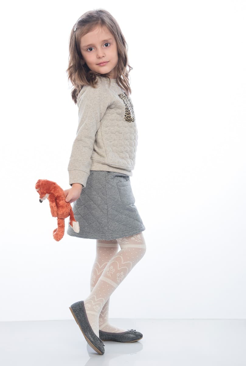 Girl"s Petunya Tight Vanilia