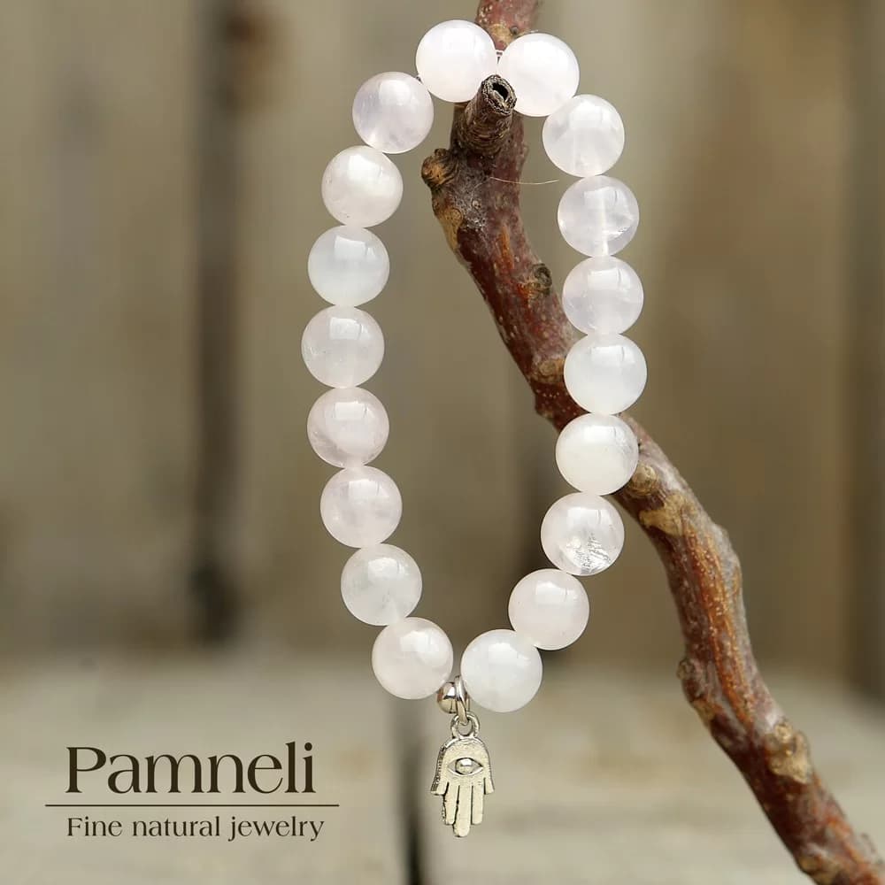 Attract Love Bracelet - Rose Quartz Elastic