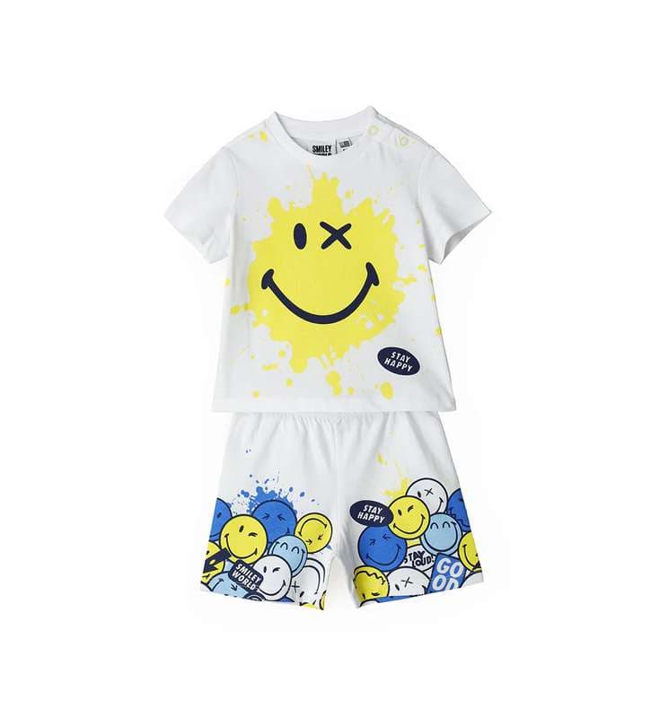 BABY BOY"S PAJAMAS- print on the front and back