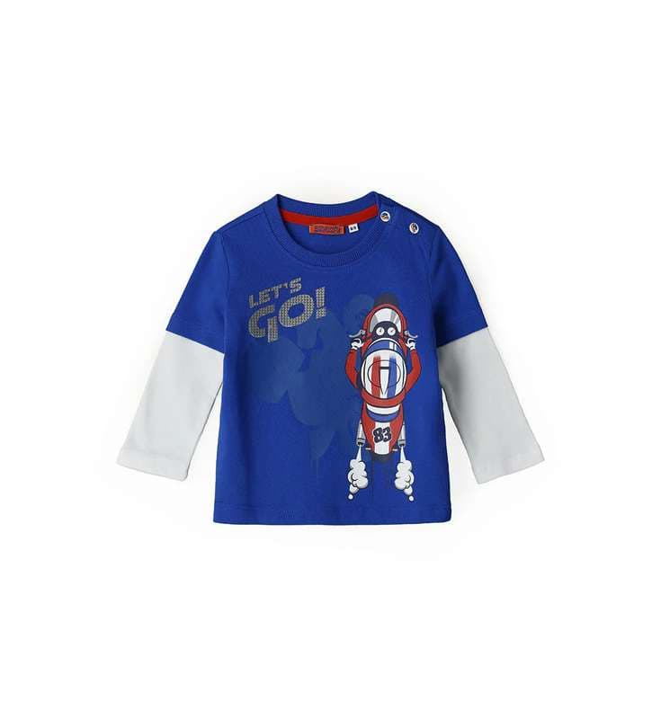 BABY BOY"S T-SHIRT-mock double