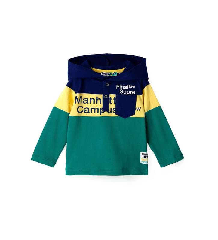 BABY BOY"S T-SHIRT_print and embroidery.