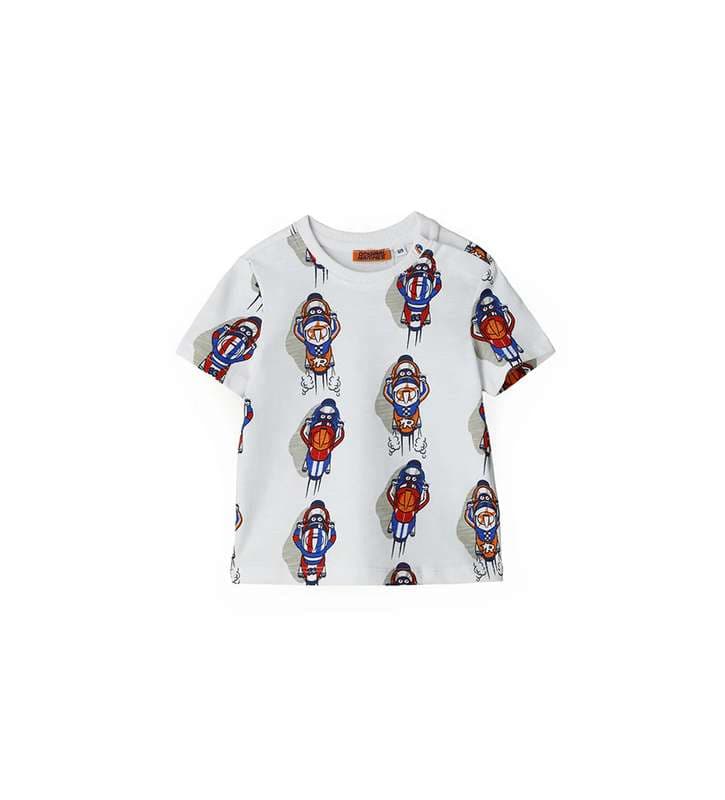 BABY BOY"S T-SHIRT-Short-sleeved cotton T-shirt