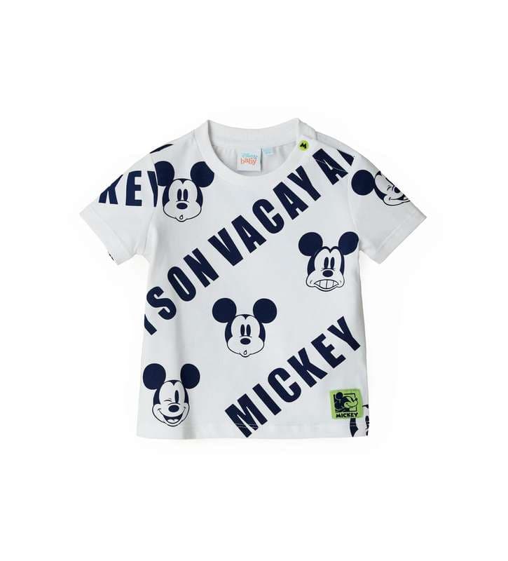 BABY BOY"S T-SHIRT-woven label