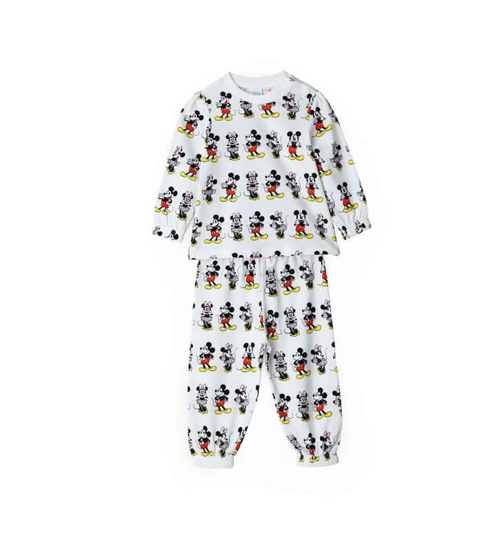BABY GIRL"S PAJAMAS-White