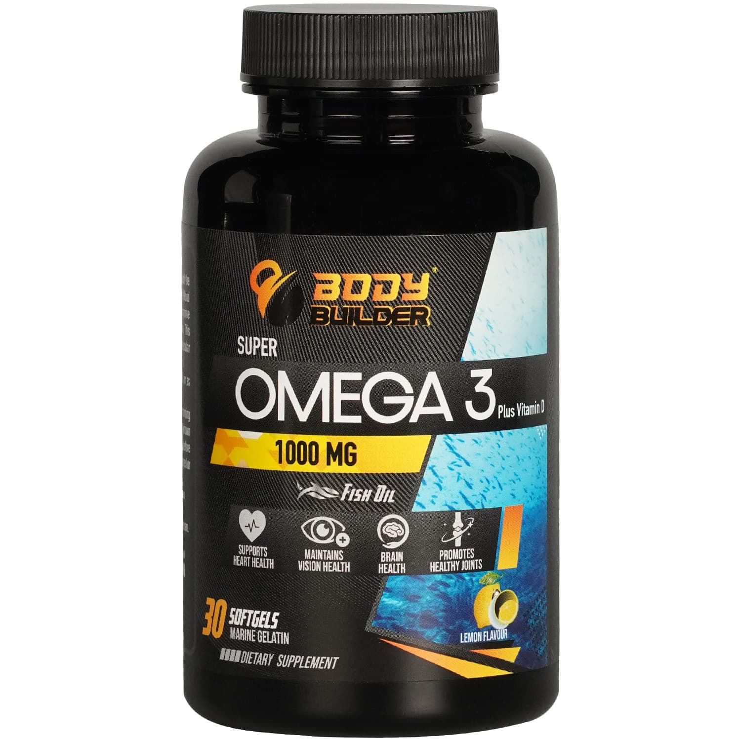 Body Builder Super Omega 3 +Vitamin D