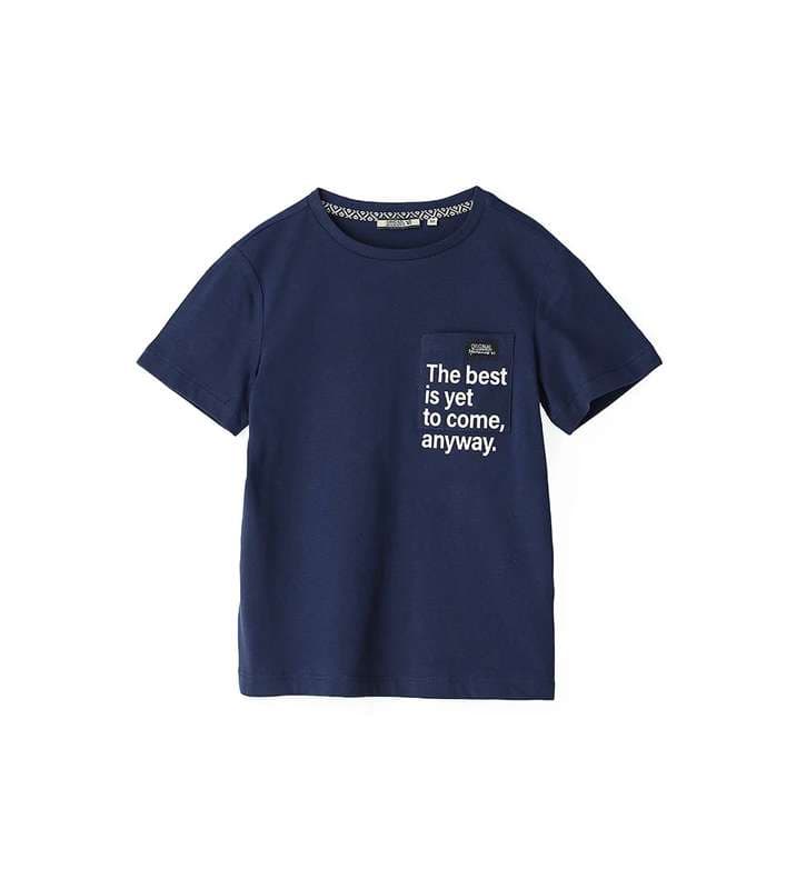 BOY"S T-SHIRT- matching linen-cotton