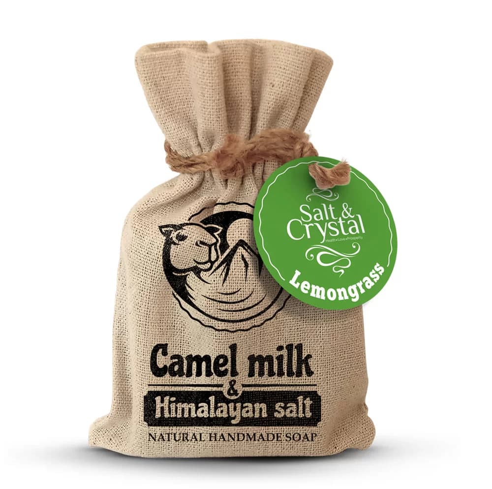 Camel Milk Soap Lemongrass w/ Himalayan Salt