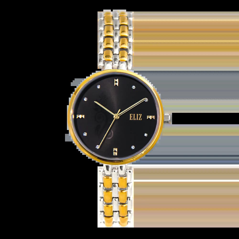 ELIZ ES8718L2TNT Metal Case and Bracelet 3-Hands Women"s Watch