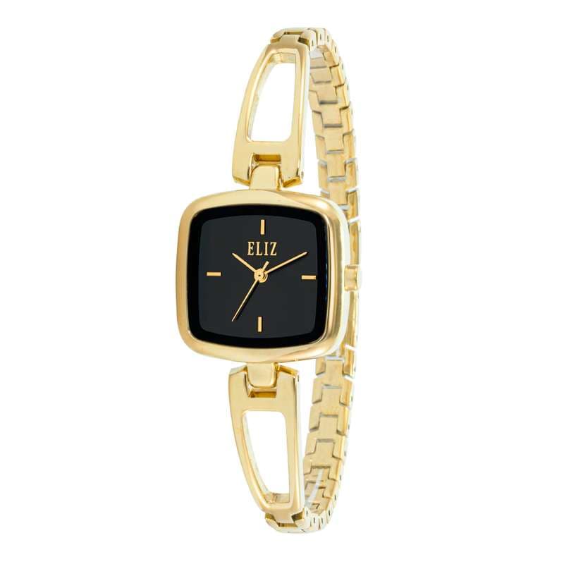 ELIZ ES8828L2GNG Metal Case and Bracelet 3-Hands Women"s Watch