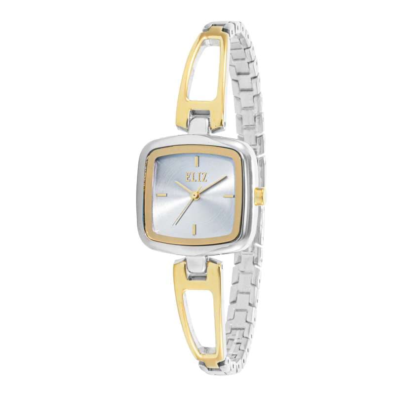 ELIZ ES8828L2TST Metal Case and Bracelet 3-Hands Women"s Watch