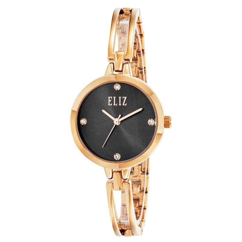 ELIZ ES8830L2RGR Metal Case and Bracelet 3-Hands Women"s Watch