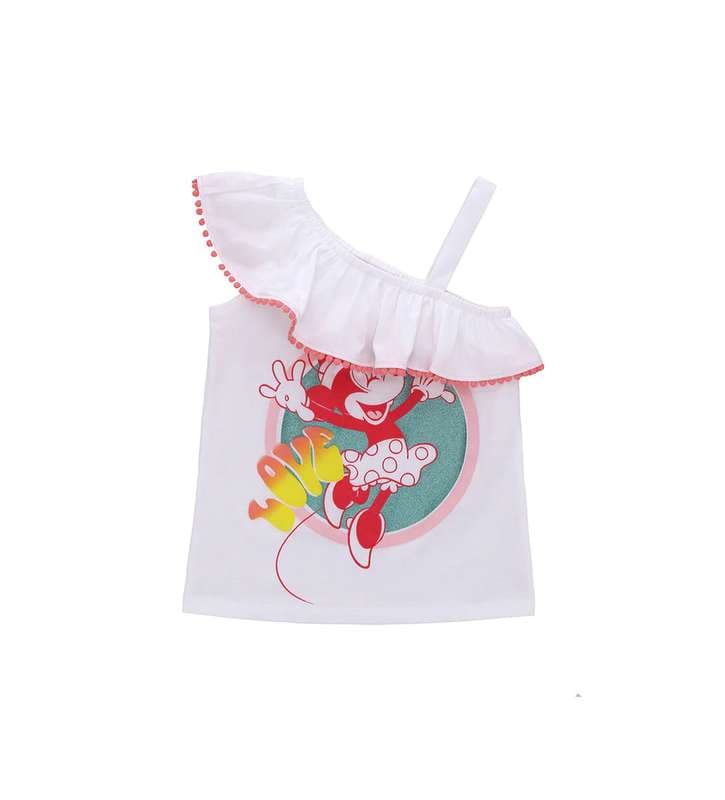 GIRL"S TANK TOP-cotton jersey