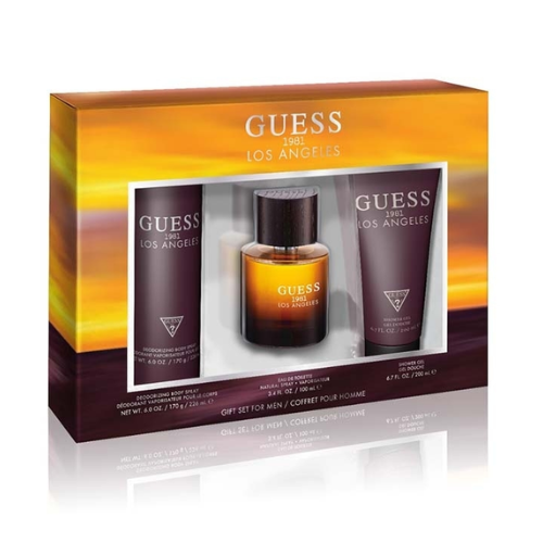 Guess 1981 Los Angeles M EDT 100 ml+ Shower Gel 200 ml+ Deodorant 226 ml Set