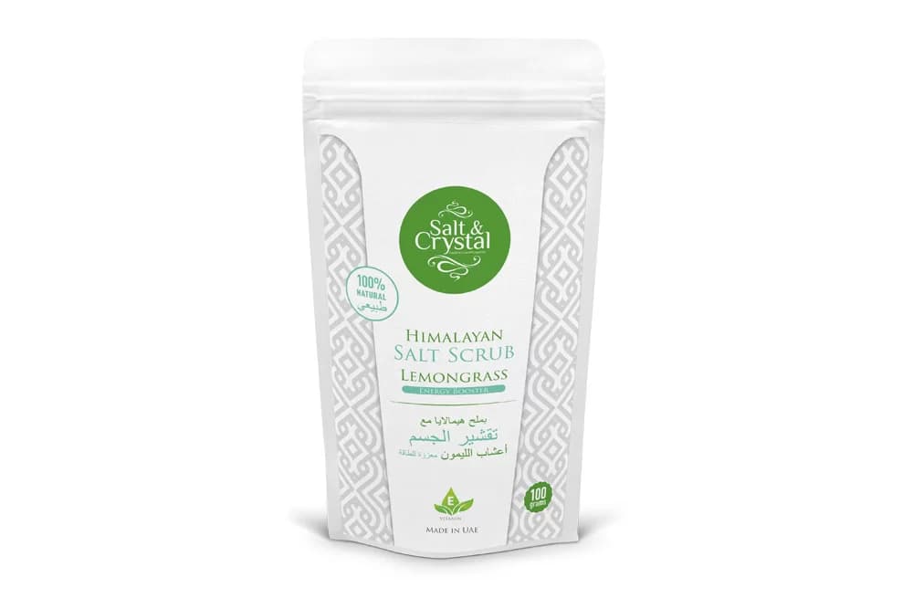 Himalayan salt body scrub Lemongrass - 100 gr