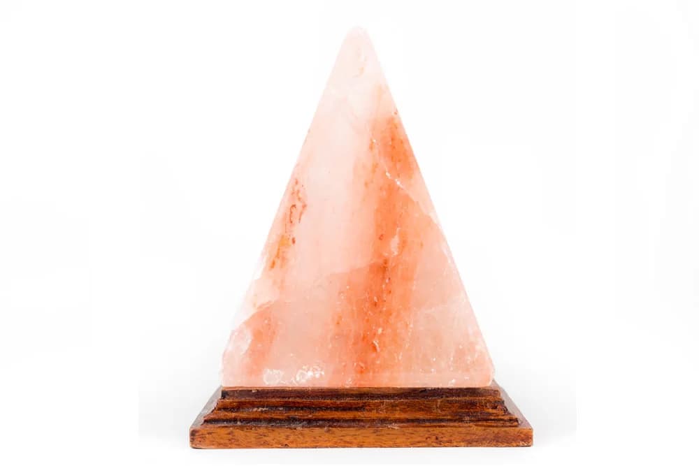 Himalayan Salt Lamp Pyramid Shaped