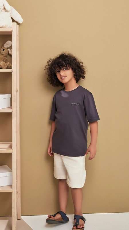 Kids Crew Neck T Shirt