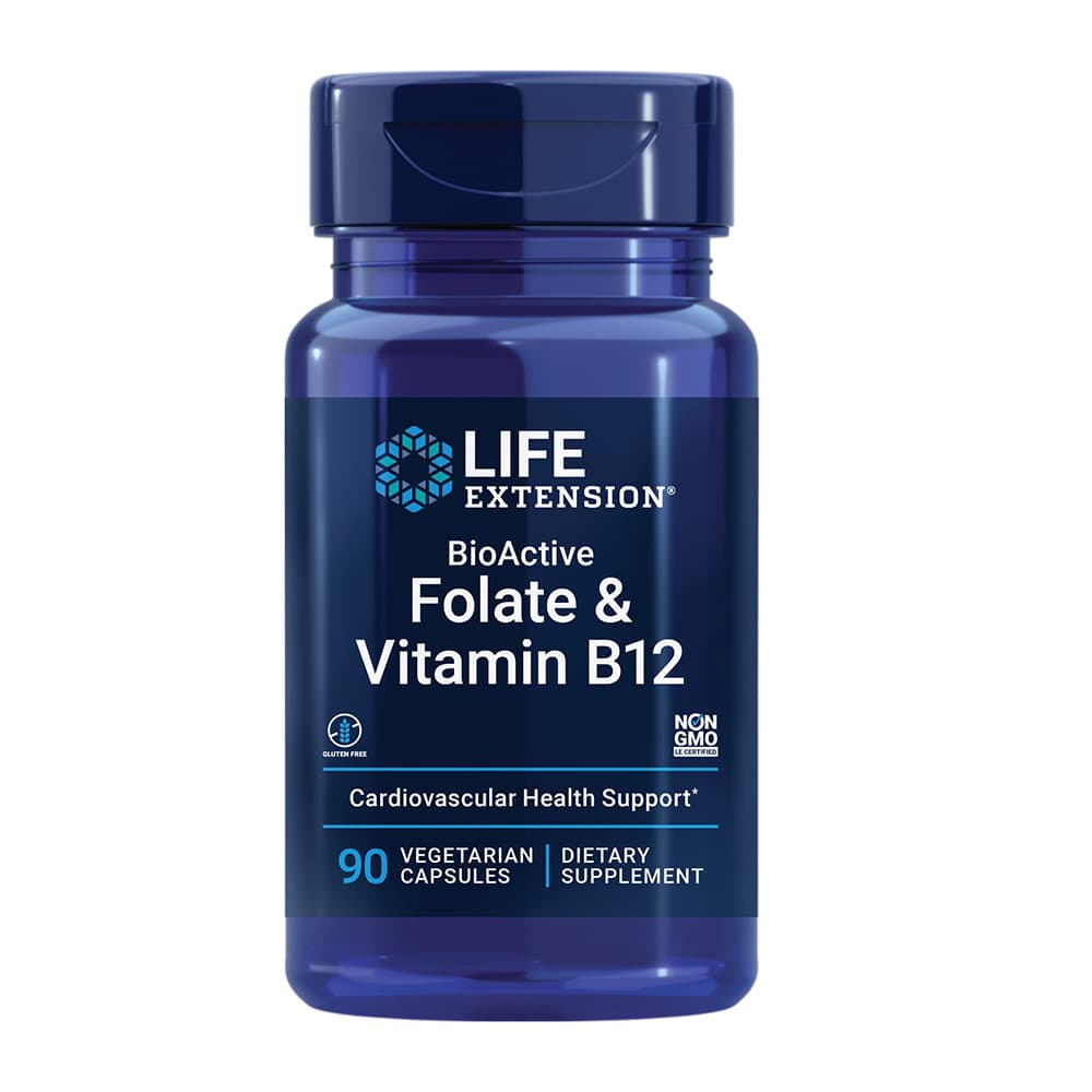 Life Extension BioActive Folate & Vitamin B12