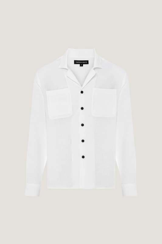 Men Cigar Pocket Shirt