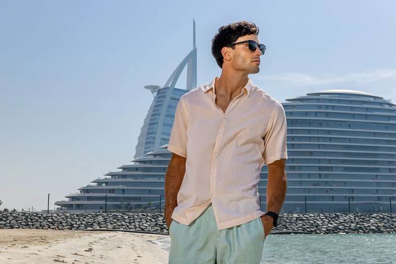 Men Kevin Collar S/S Shirt