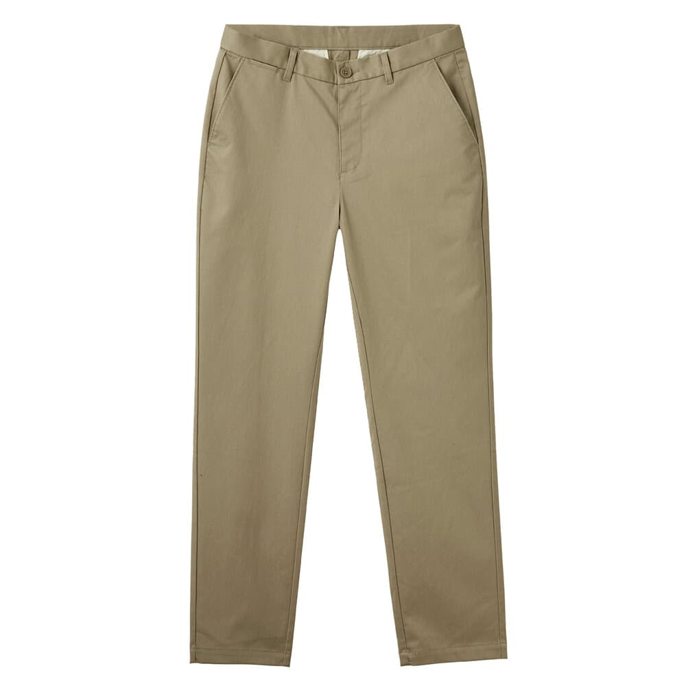 Men"s Twill Pants-Brown